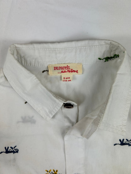 Du Pareil au Même Shirt 110 White