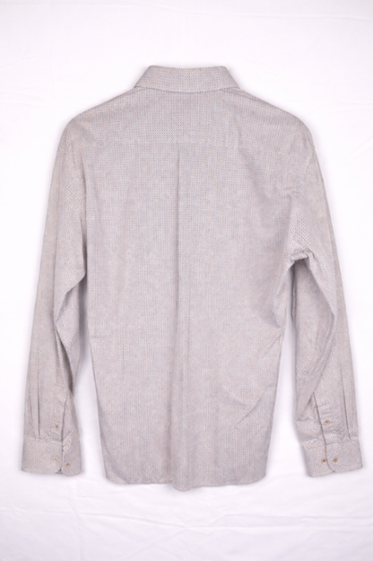 Eterna Shirt 42 White with black and red dots