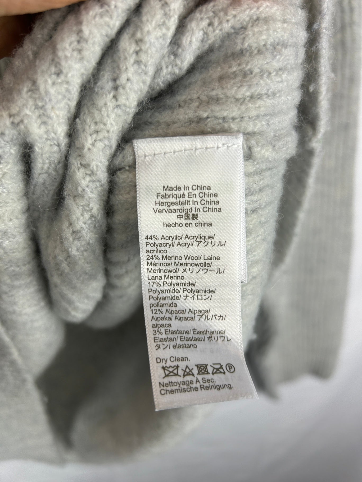 J. Crew Sweater M Light gray