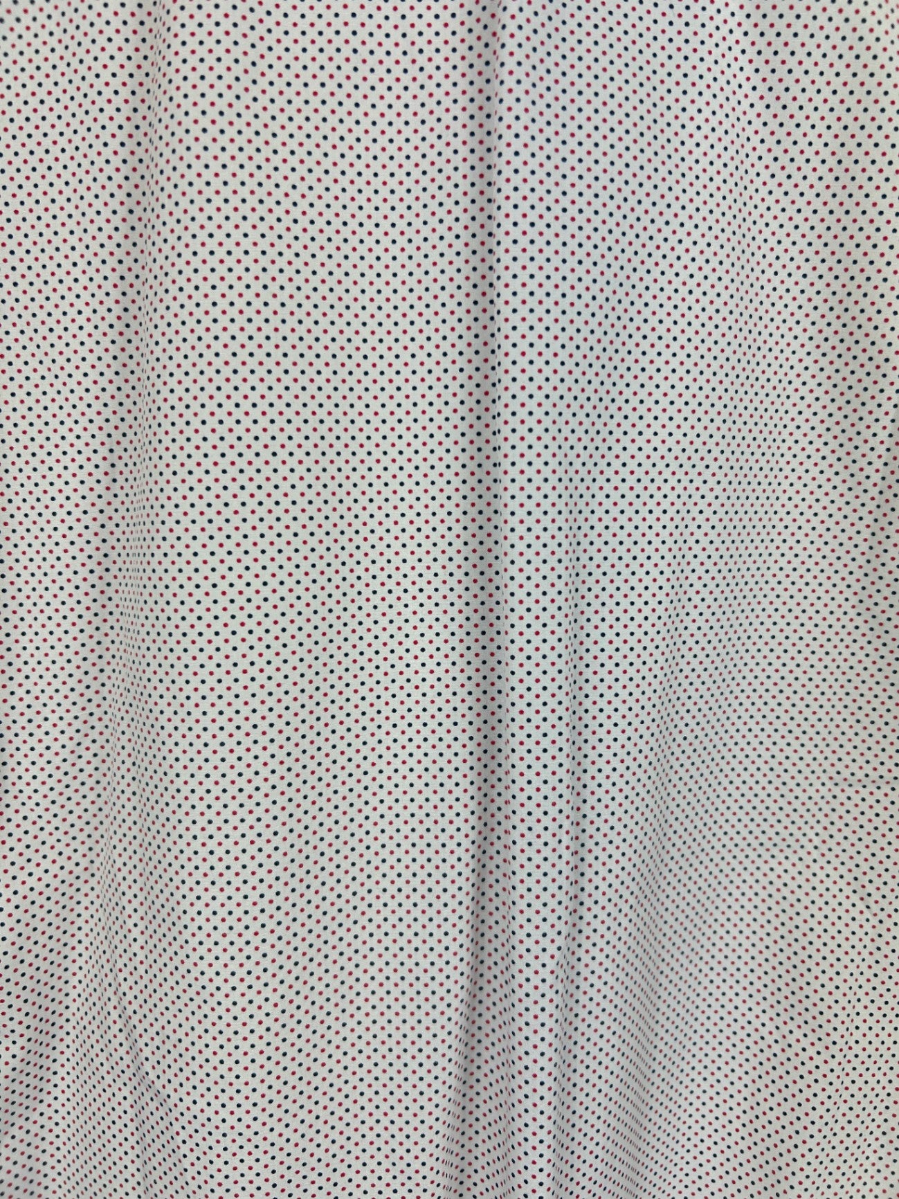Eterna Shirt 42 White with black and red dots