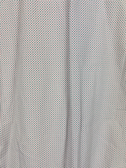 Eterna Shirt 42 White with black and red dots