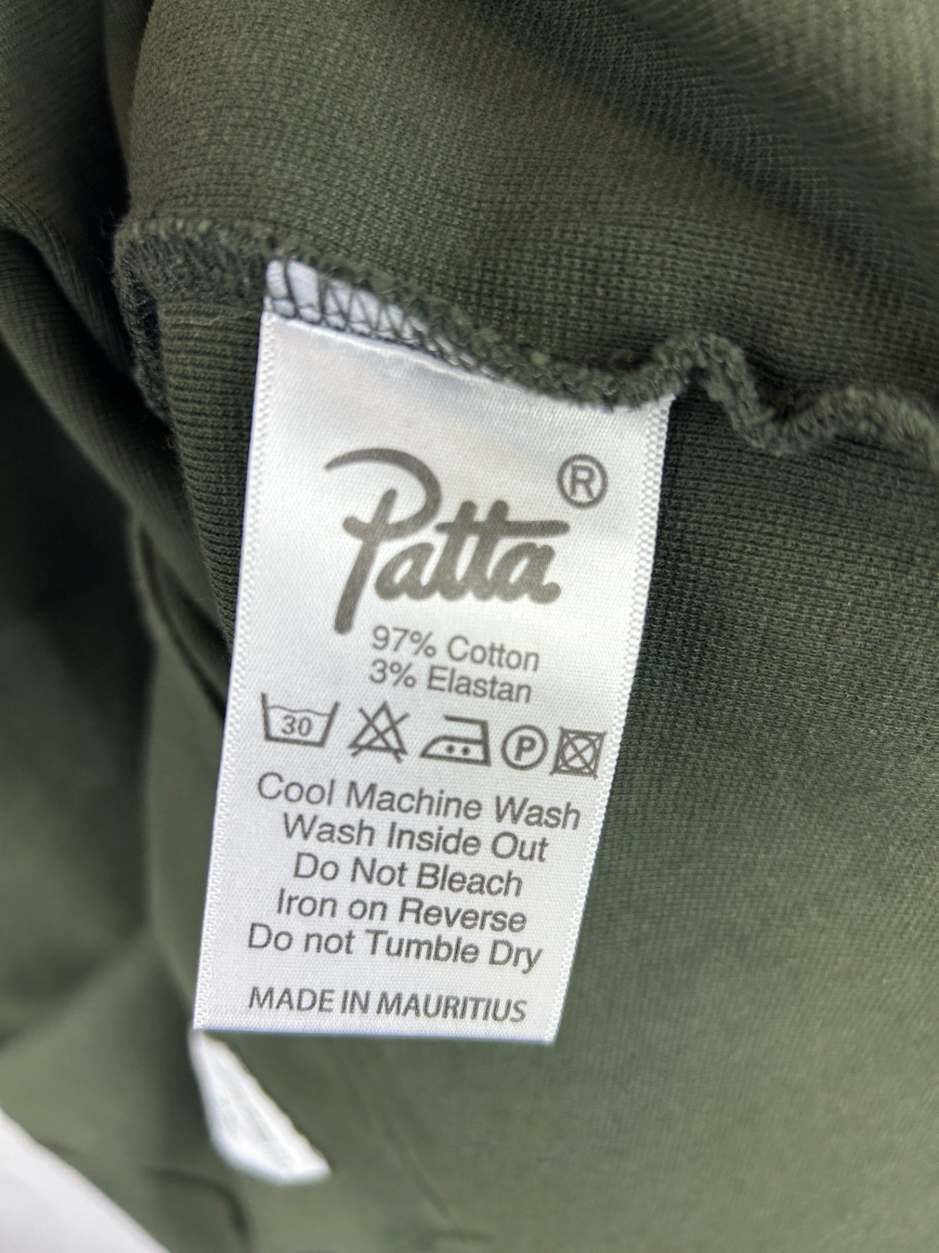 Patta T-Shirt XL Olive Green