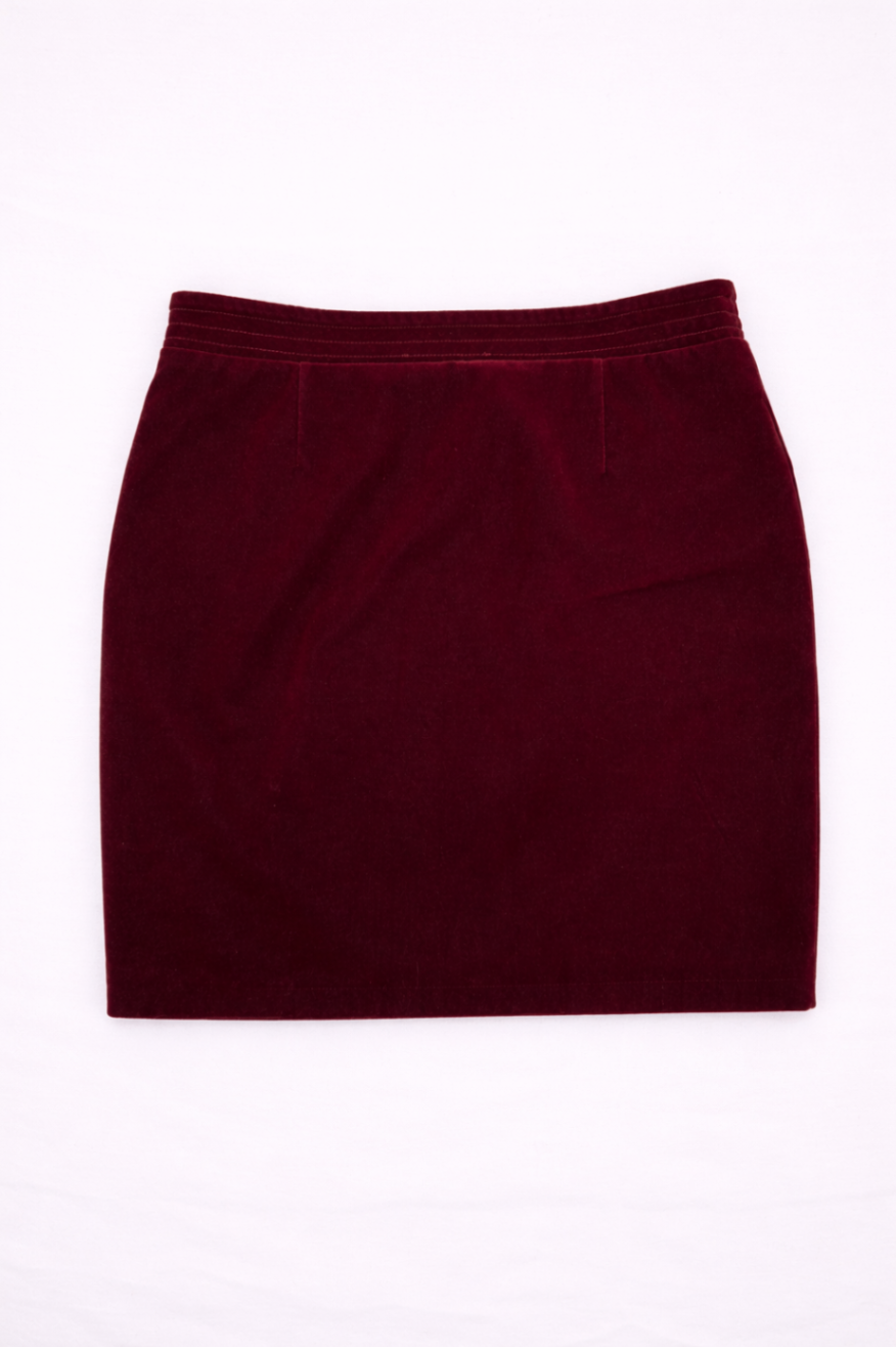 Supertrash Skirt 40 Burgundy