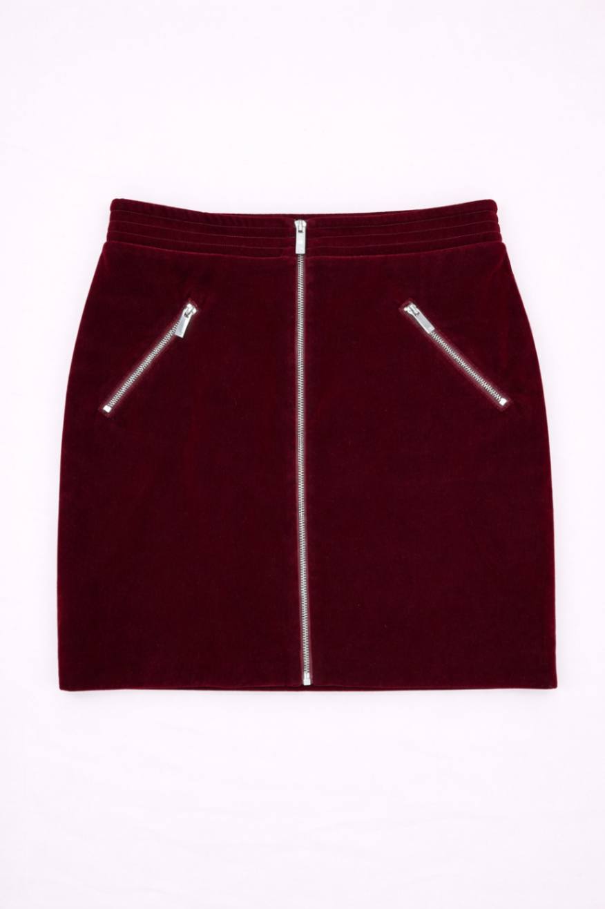 Supertrash Skirt 40 Burgundy