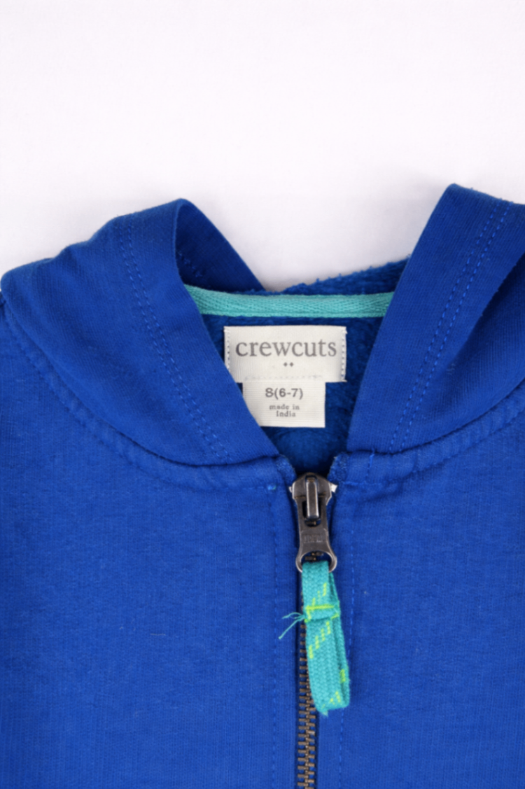 Crewcuts Hoodie 6-7 Blue