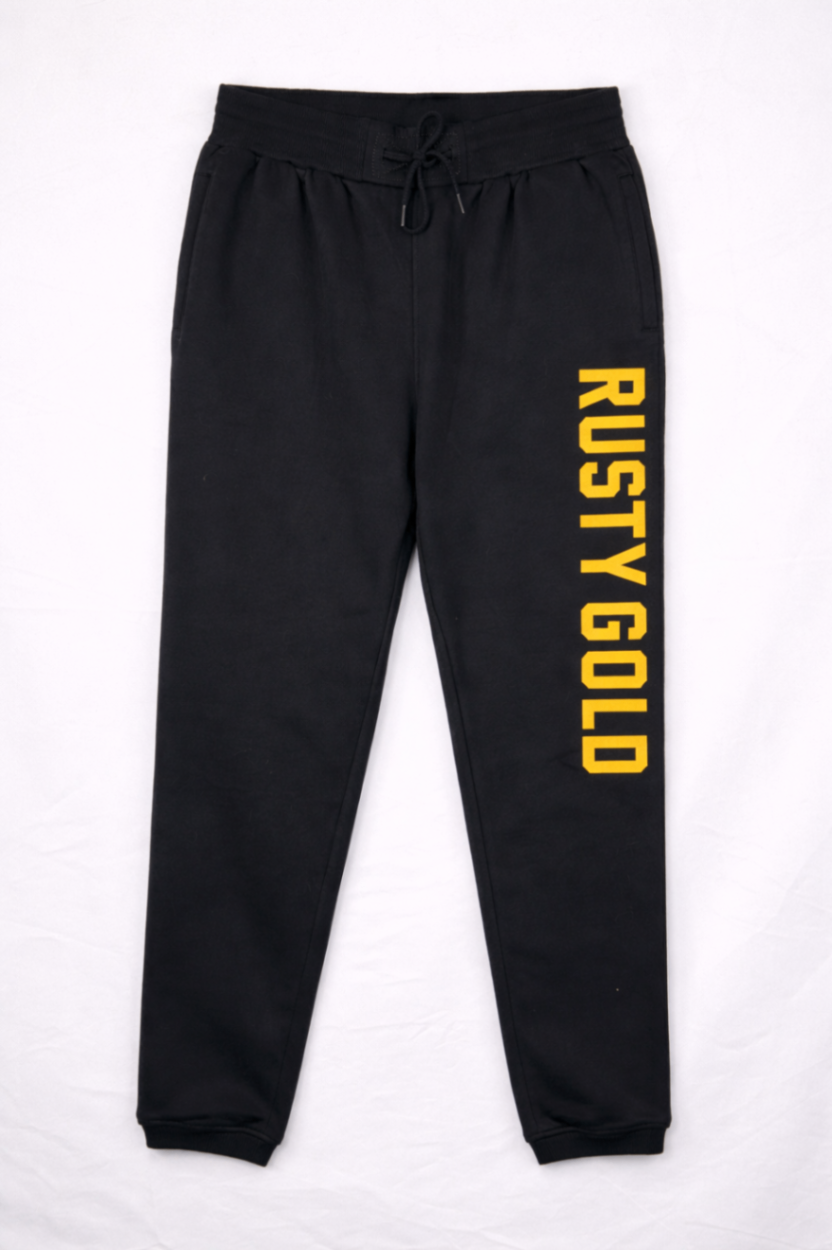 Rusty Gold Sweatpants XL Black