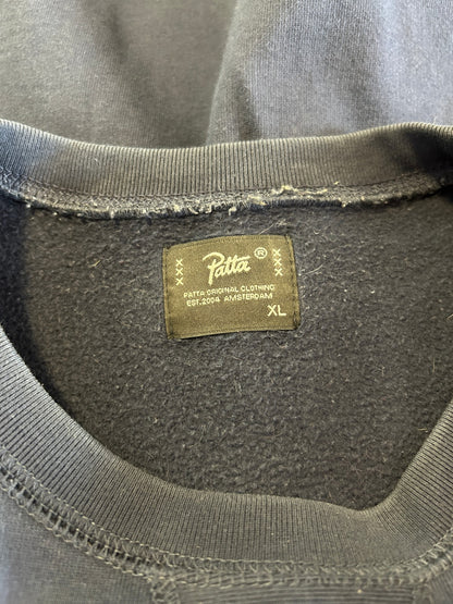 Patta Sweatshirt XL Navy blue