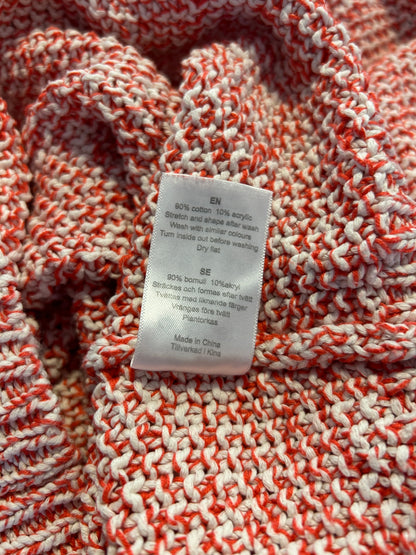 dobber Sweater Small Red and white