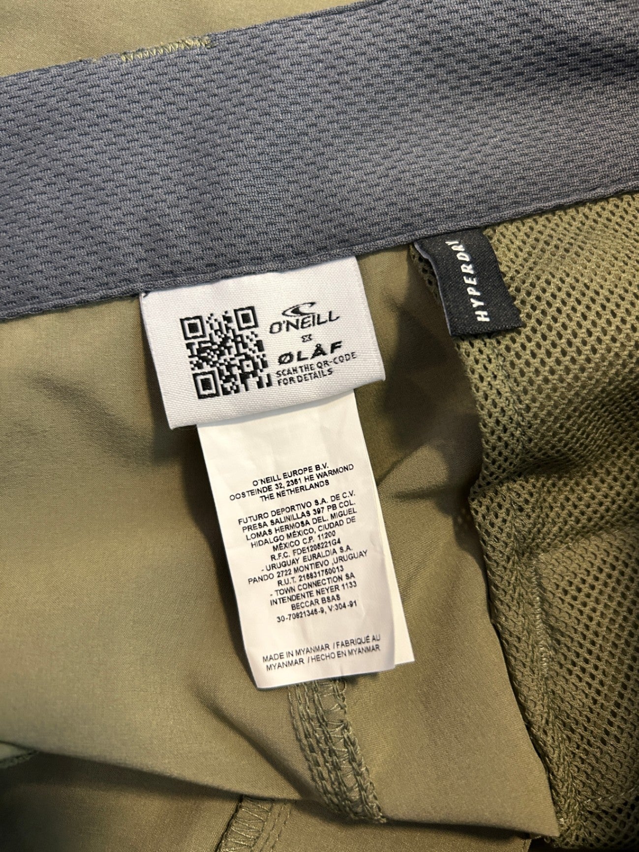 O'Neill Shorts 36 Olive green