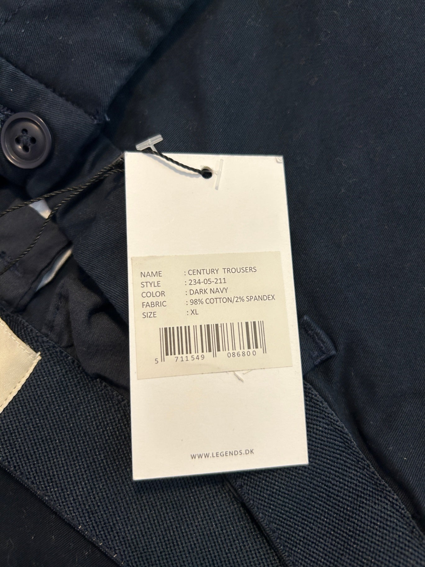Legends Pants XL Dark Navy