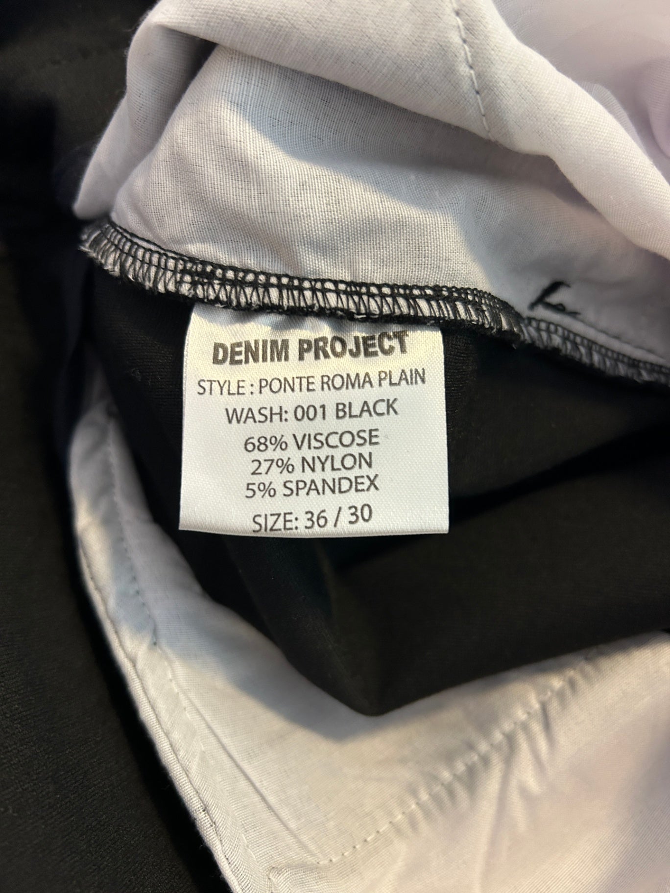 Denim Project Pants 36/30 Black