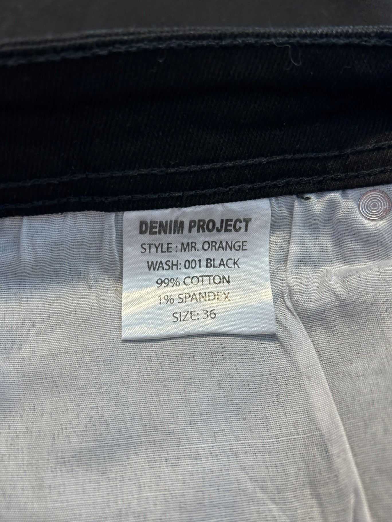 Denim Project Shorts 36 Black