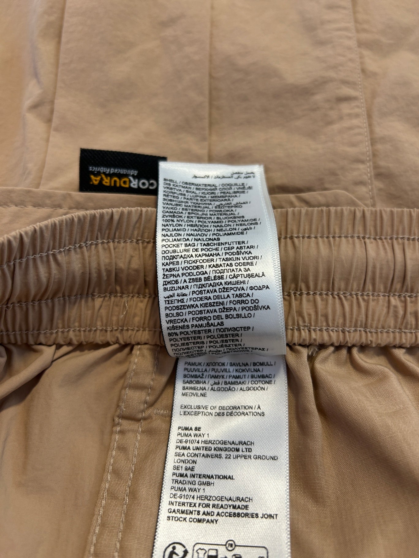Puma Shorts L Beige
