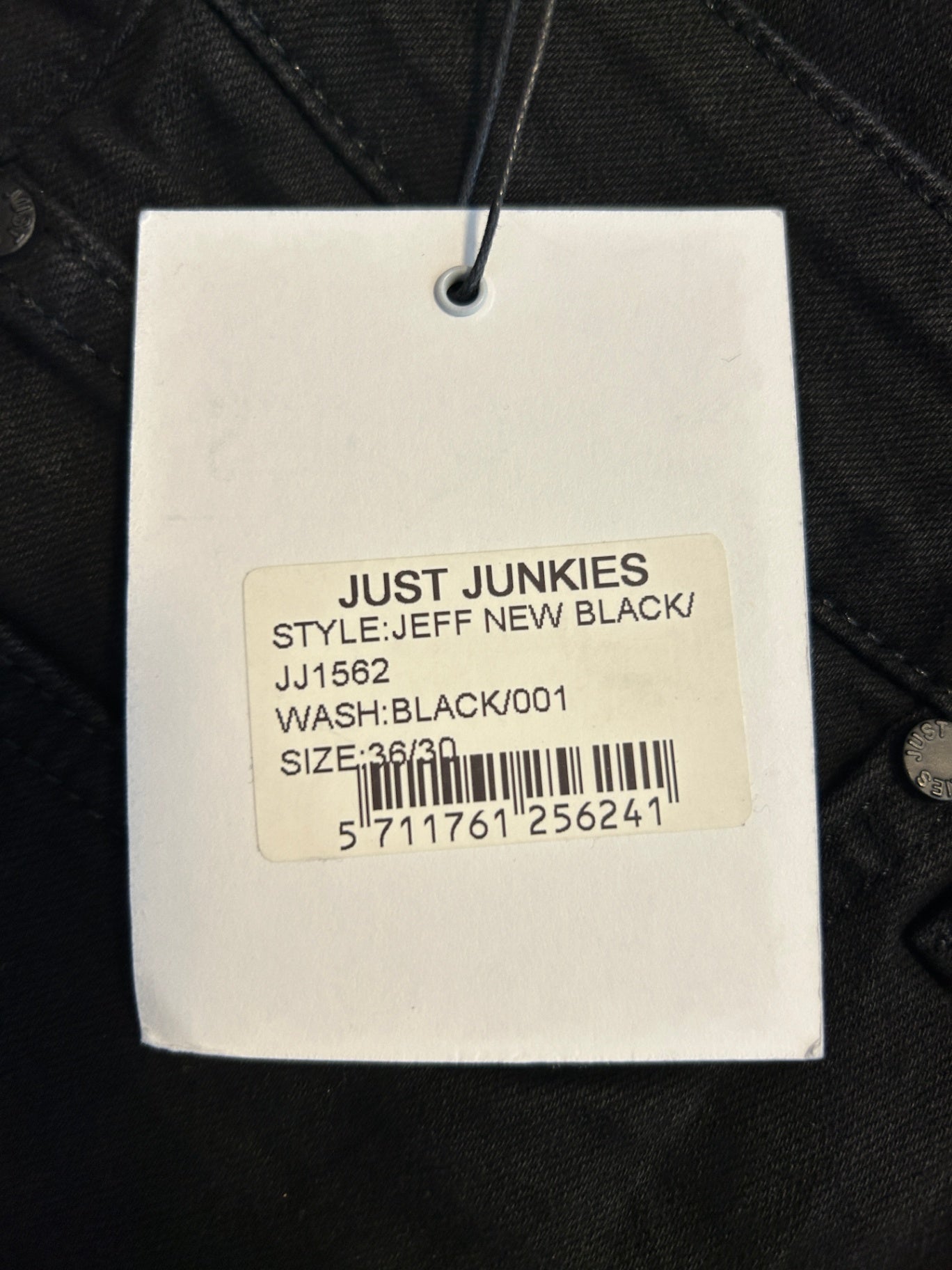 Just Junkies Jeans 36/30 Black