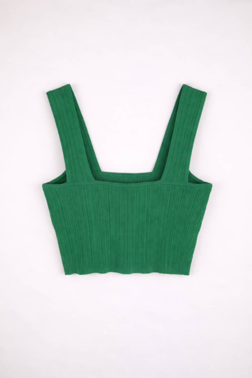 H&M Camisole S Green