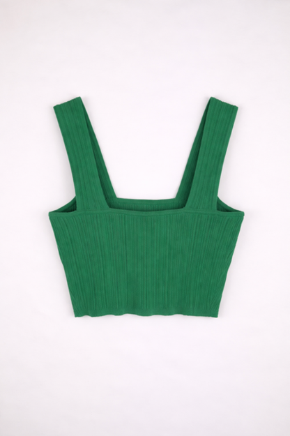 H&M Camisole S Green
