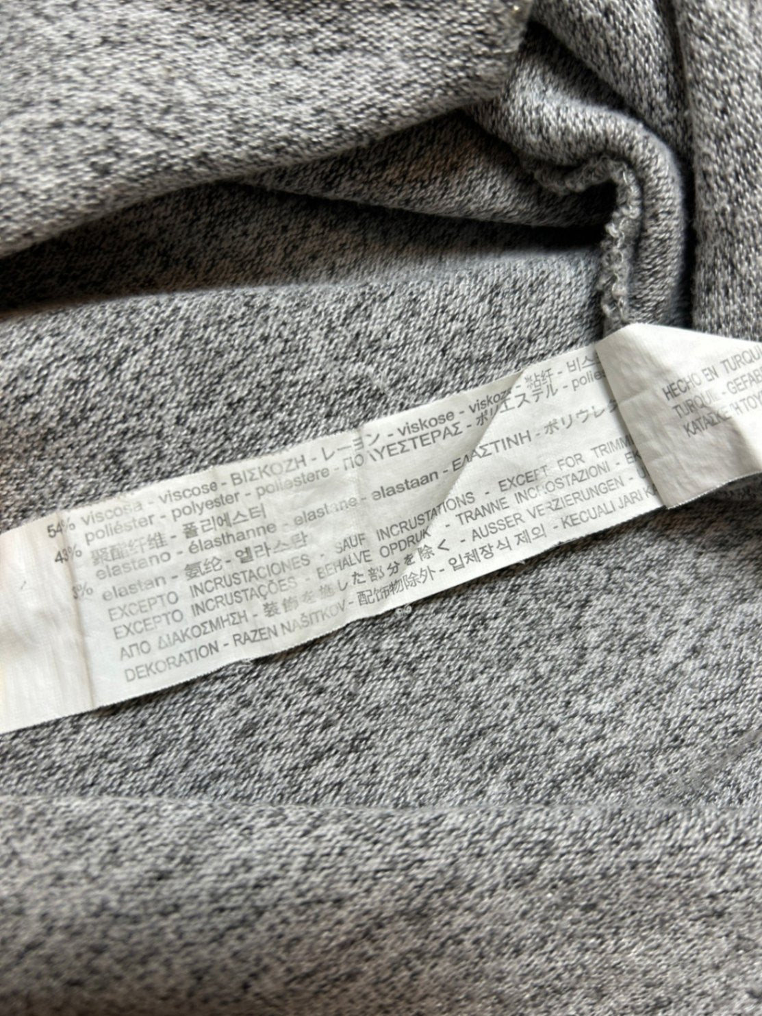 Zara Basic Sweater S Grey
