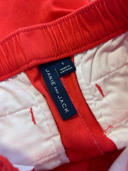 Janie and Jack Shorts Red 5