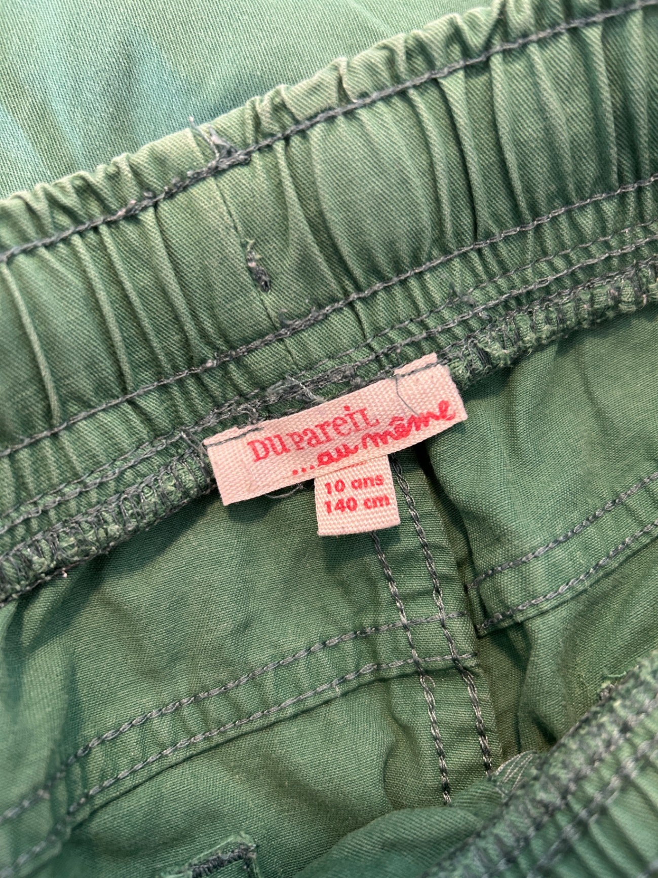 Du Pareil au Même Pants Green 140