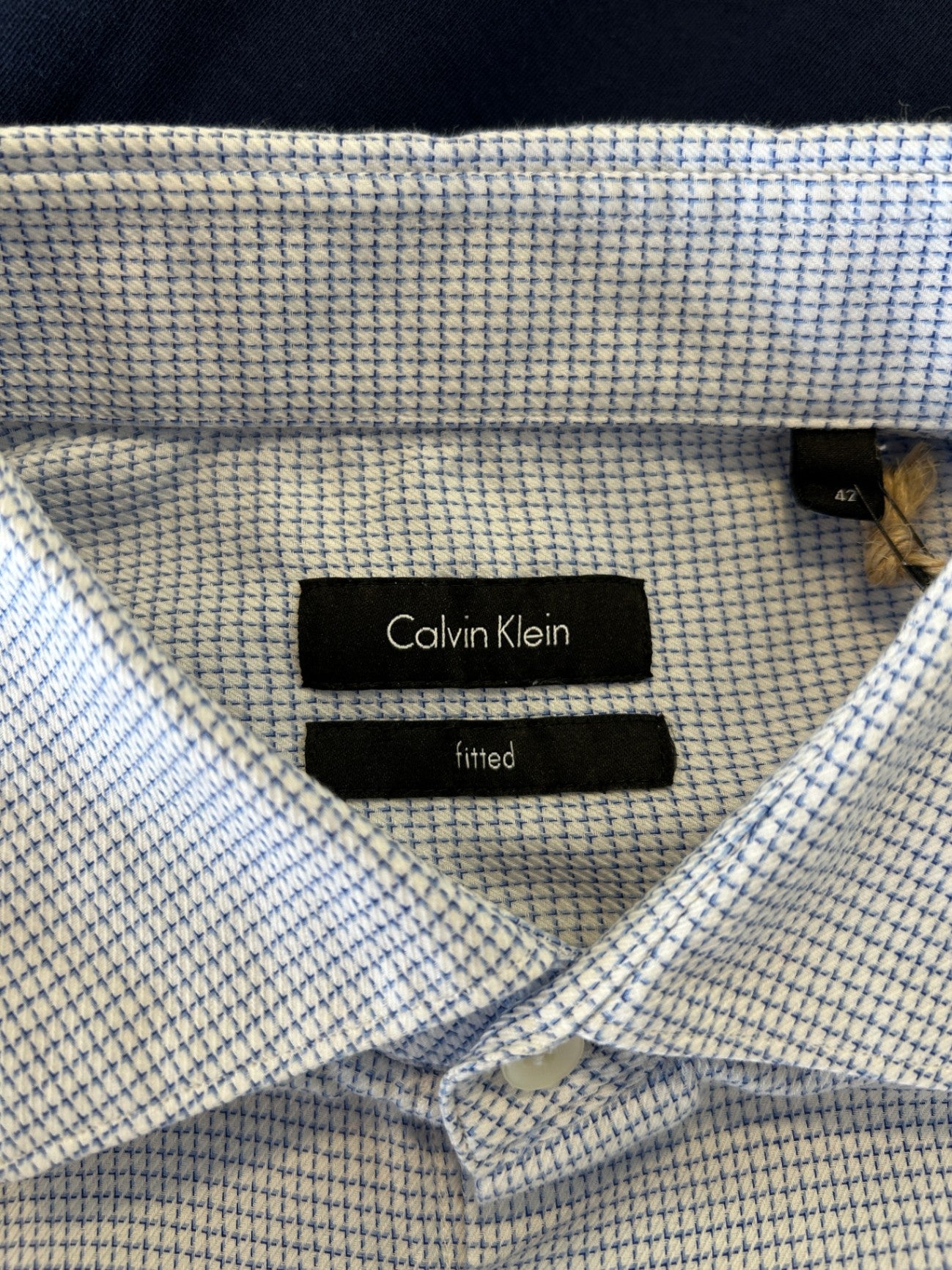 Calvin Klein Shirt 42 Light blue