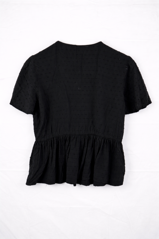 Tamnoon Women Blouse M Black