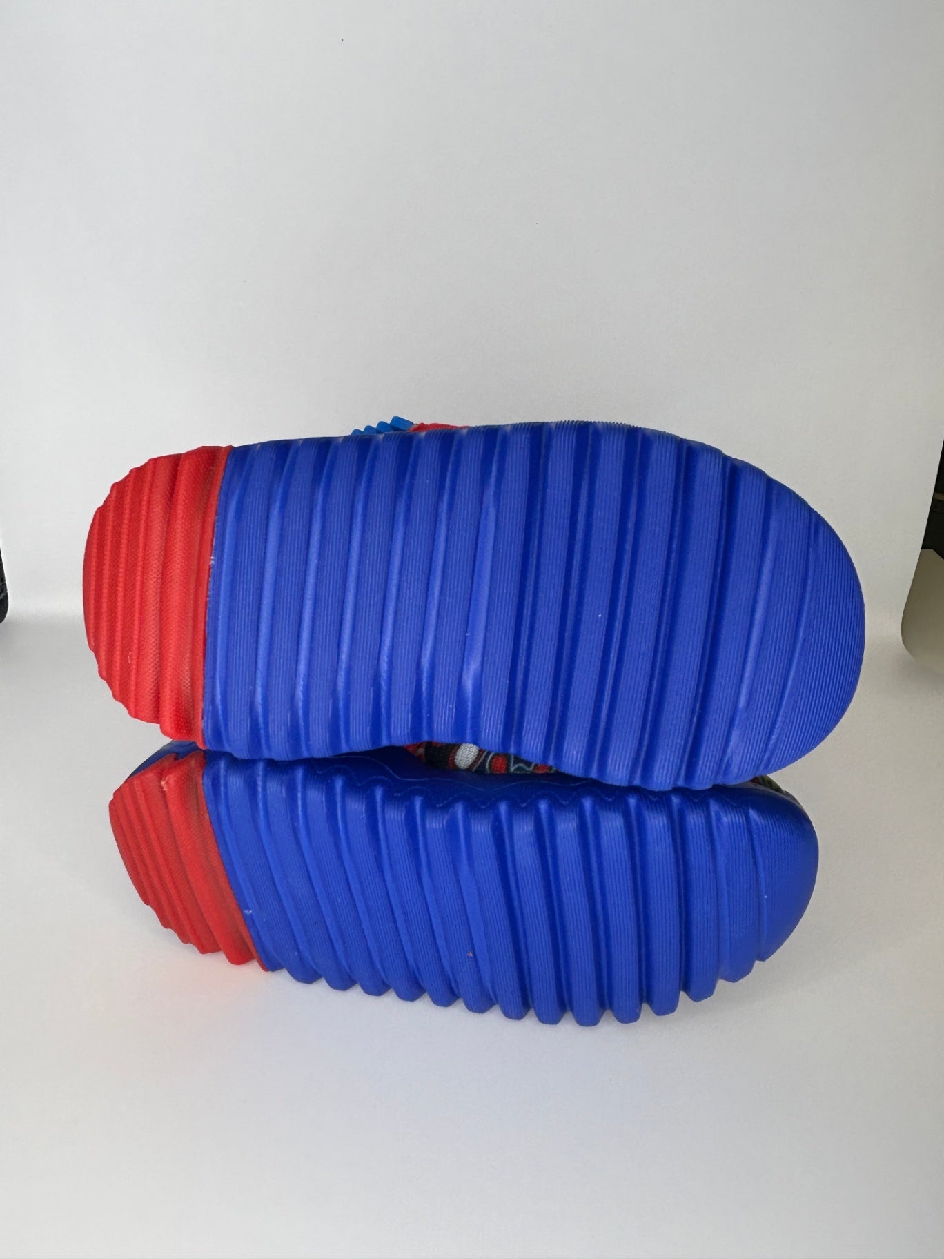Adidas x Marvel Sneakers 24 Red and Blue