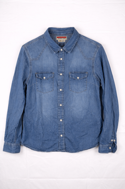 Castro Jeans Shirt 44 Blue