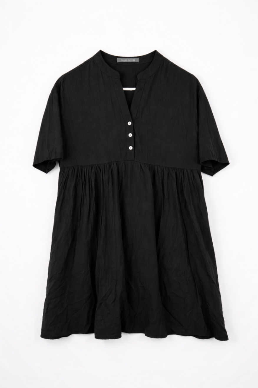 Tamnoon Dress M Dark Gray