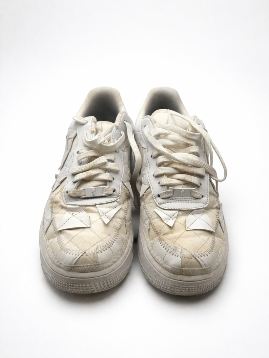 Nike Sneakers 43 Beige and White
