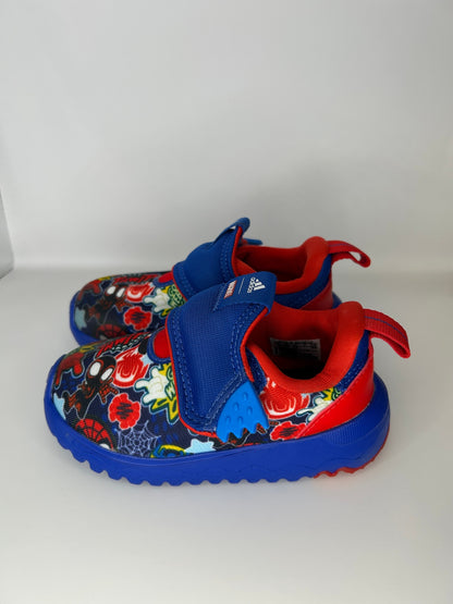 Adidas x Marvel Sneakers 24 Red and Blue