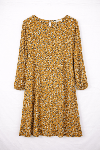 ZIP Collection Dress 42 Mustard yellow