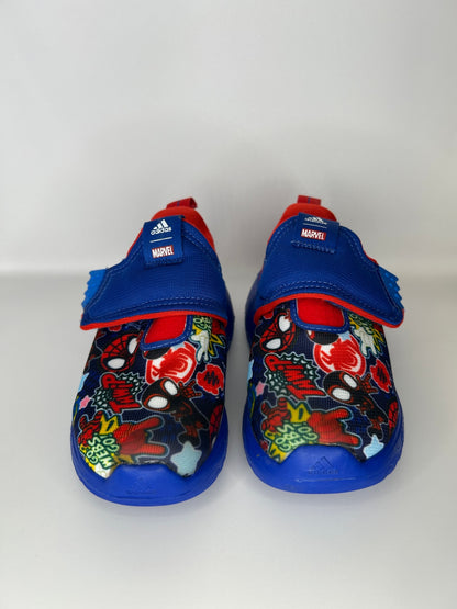 Adidas x Marvel Sneakers 24 Red and Blue