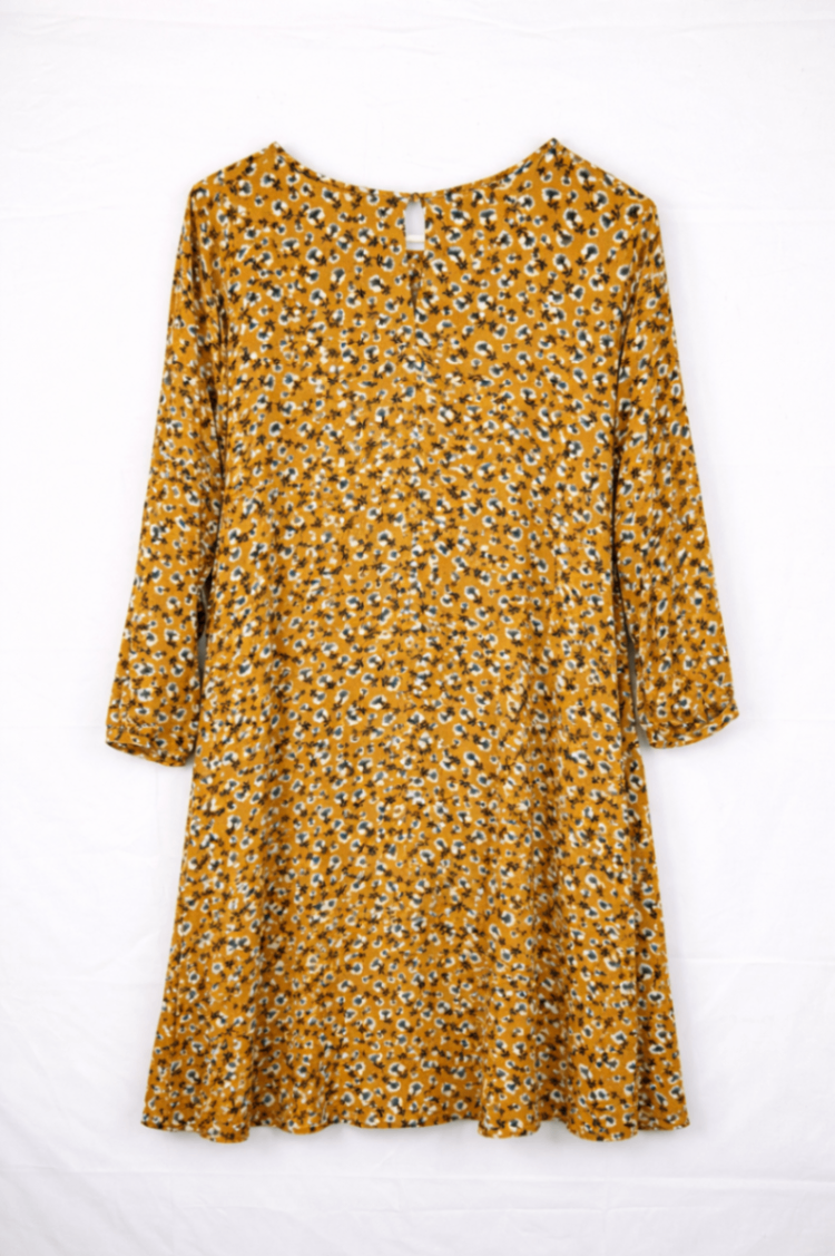 ZIP Collection Dress 42 Mustard yellow