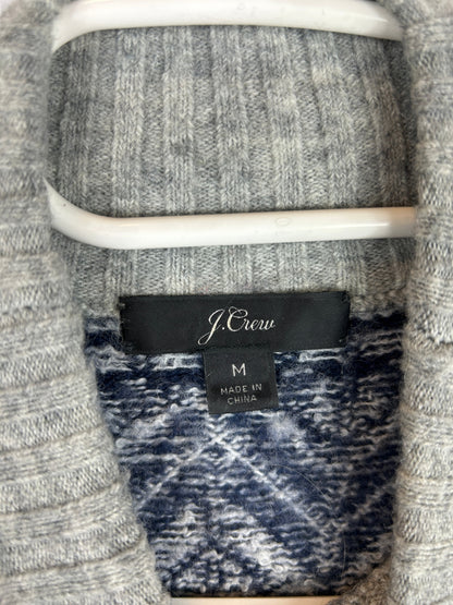 J. Crew Sweater M Gray, Navy, White, Black, Yellow