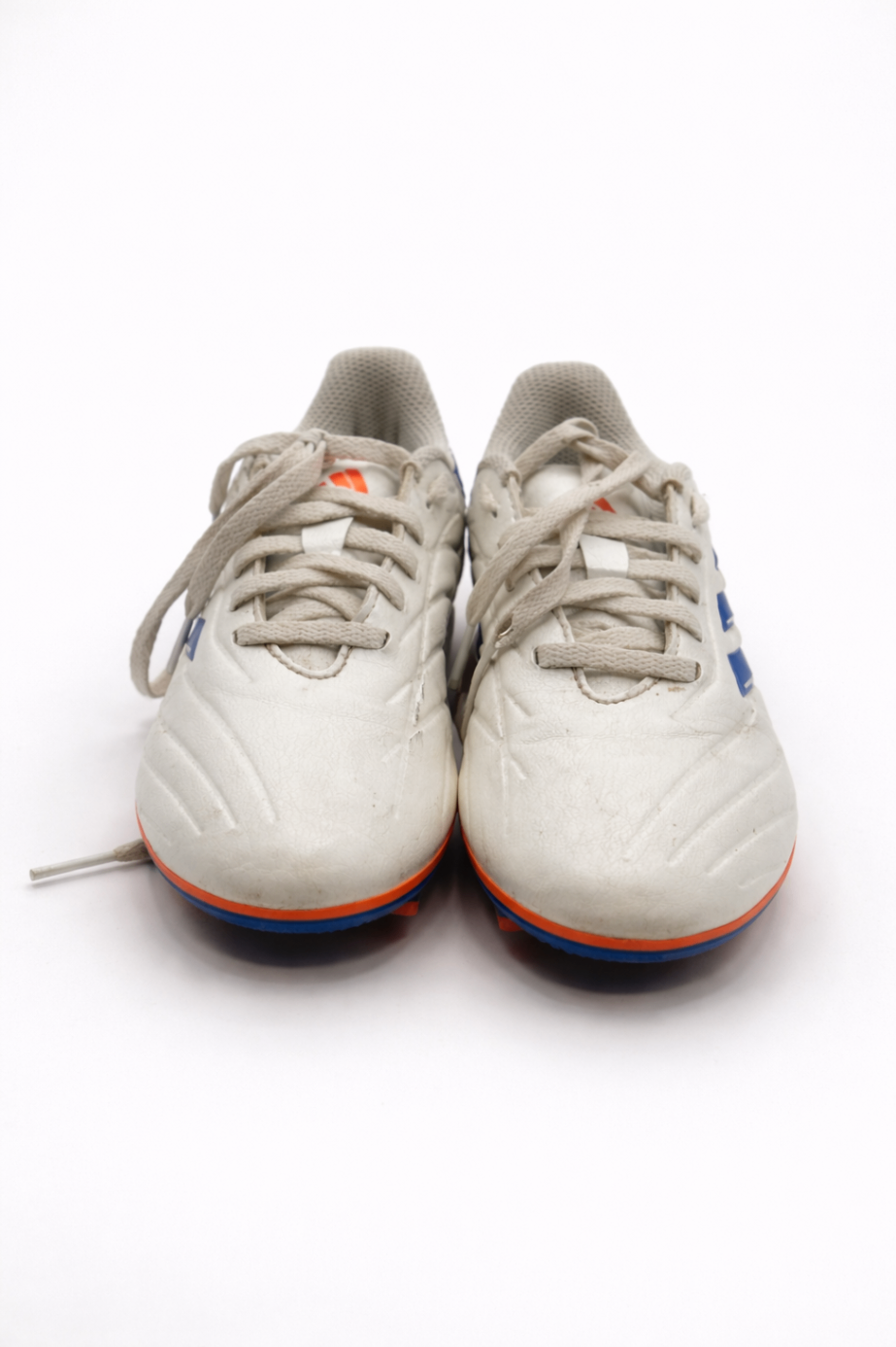 Adidas Football Shoes 33 White, Blue, Red
