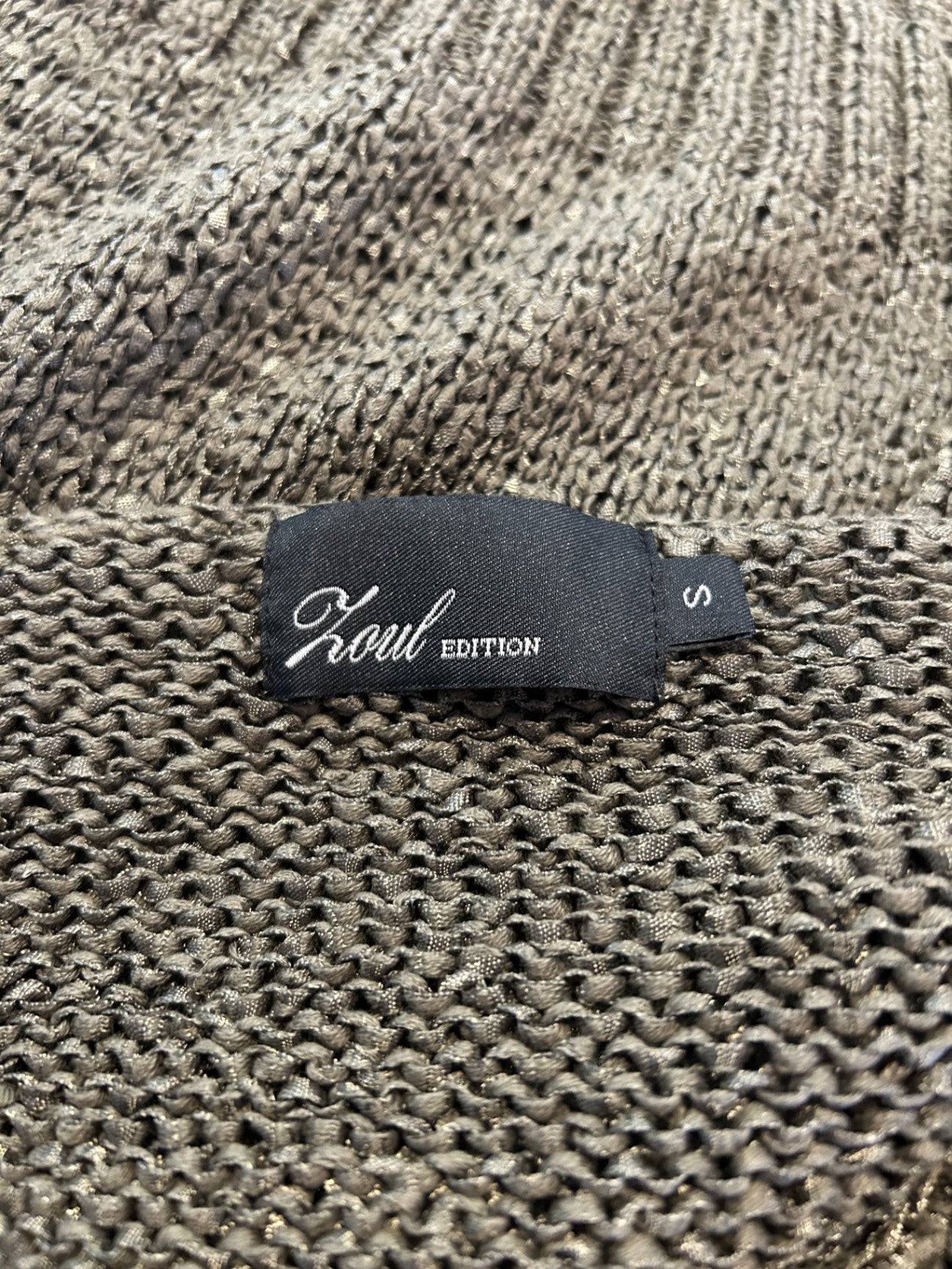 Zoul Edition Sweater S Olive green