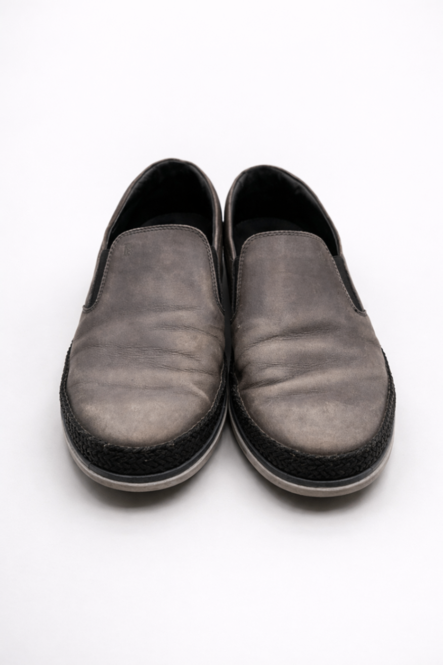 Tod's Shoes 6.5 Blue Grey