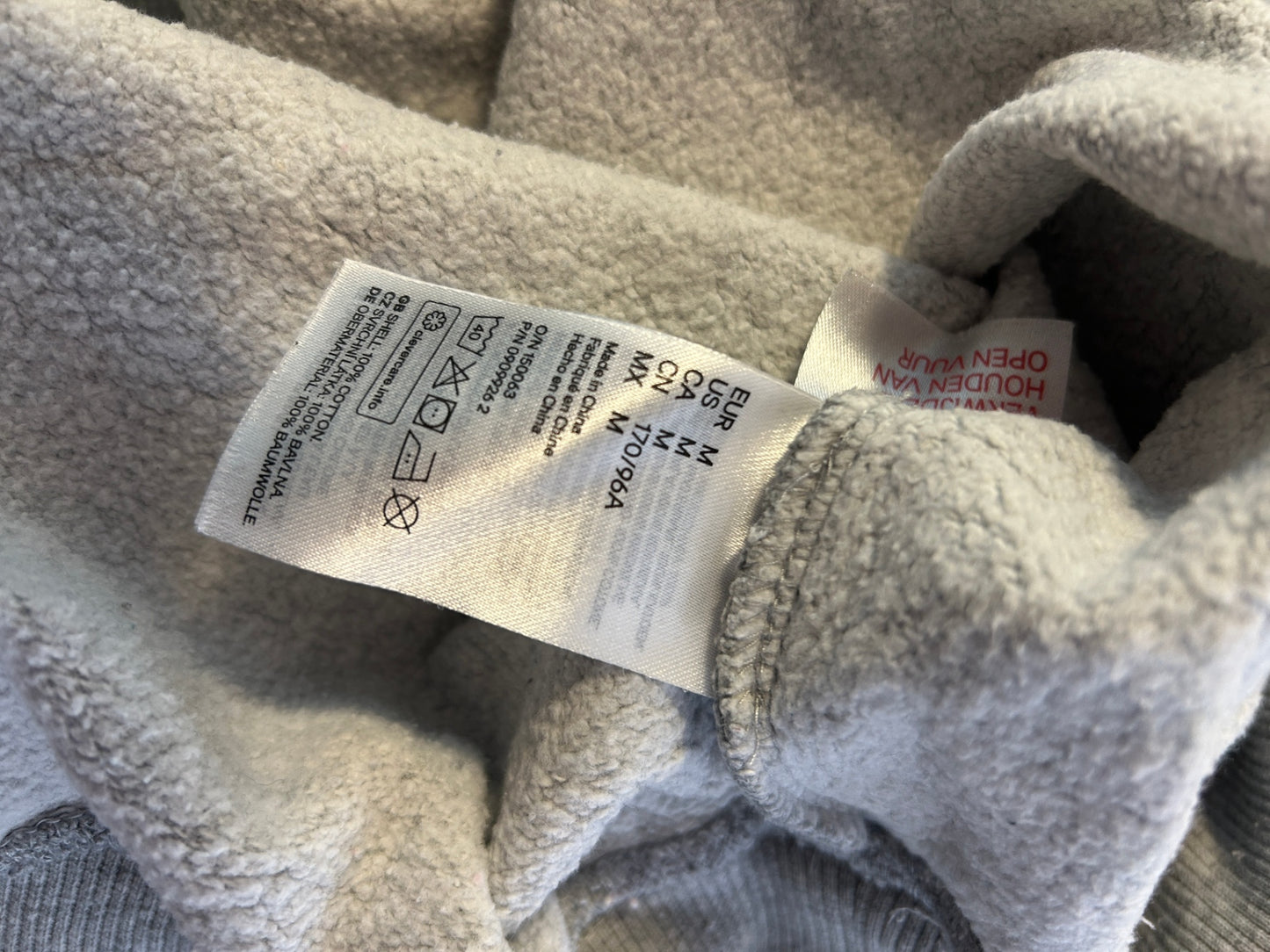 H&M Sweatshirt M Gray