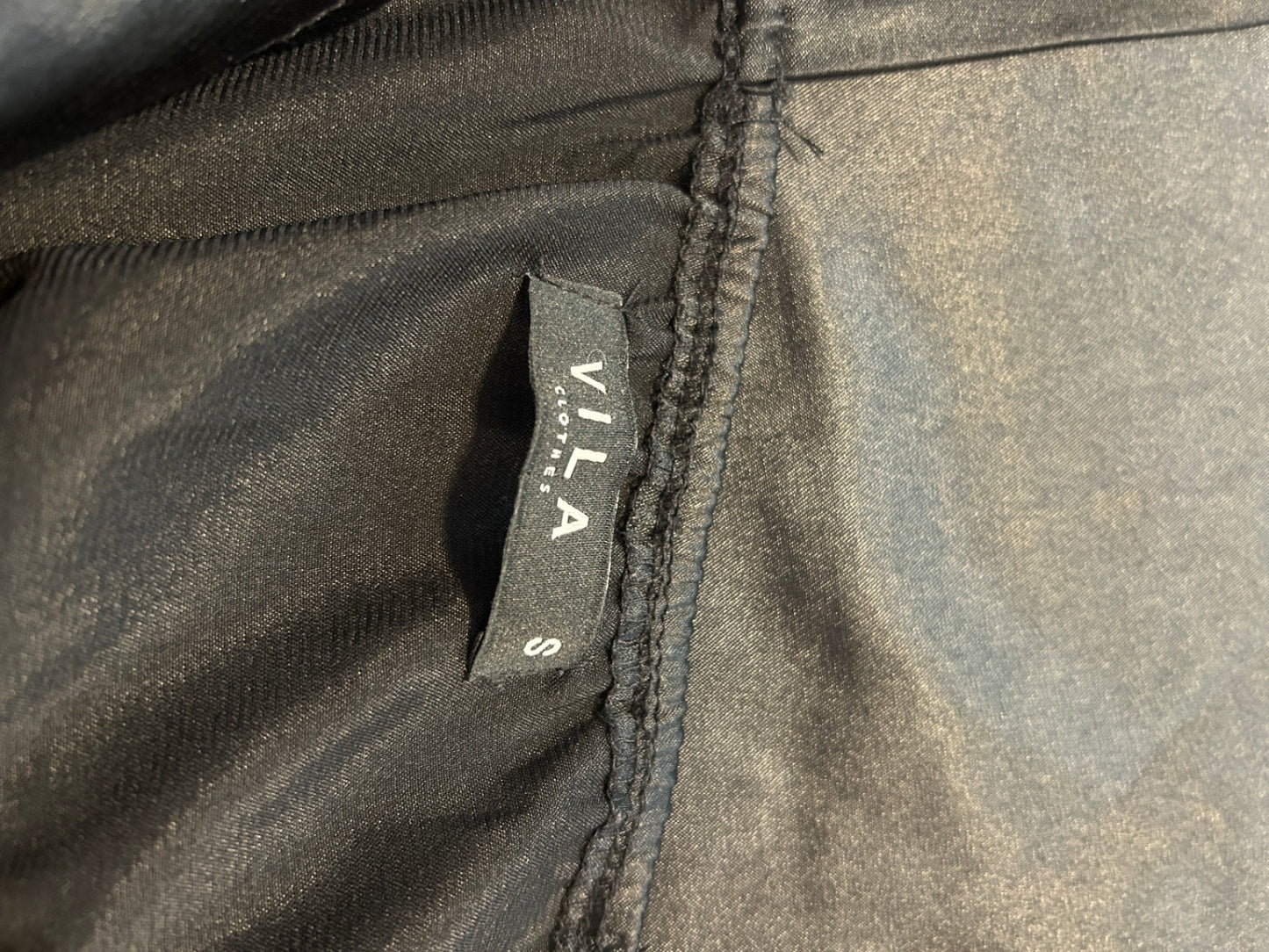 VILA Tank Top S Black