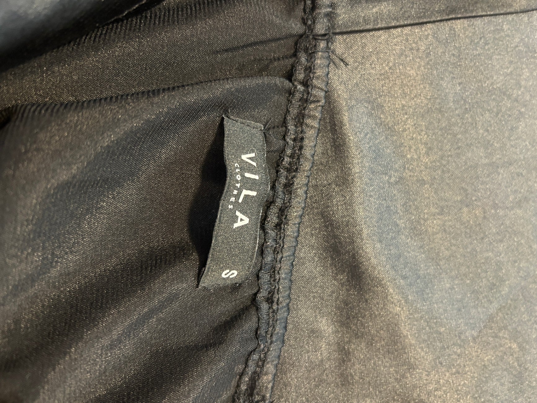 VILA Tank Top S Black