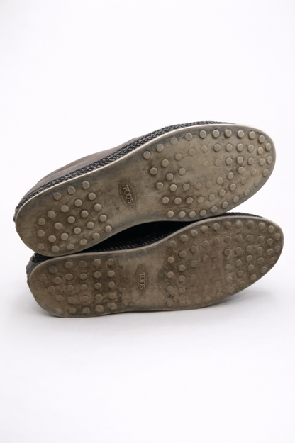 Tod's Shoes 6.5 Blue Grey