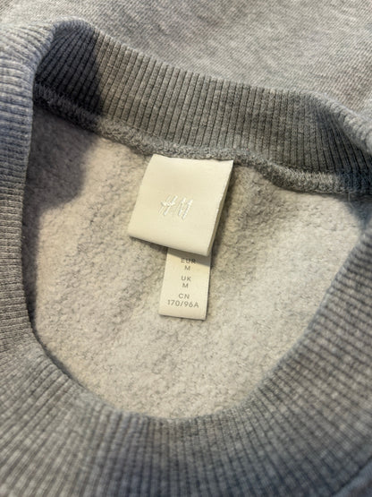 H&M Sweatshirt M Gray