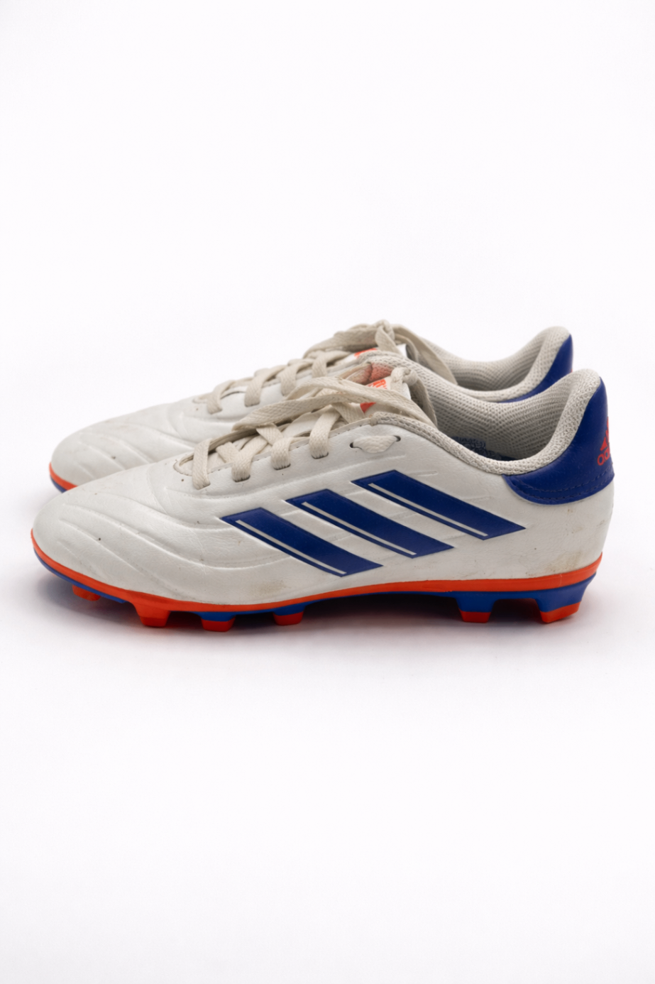 Adidas Football Shoes 33 White, Blue, Red