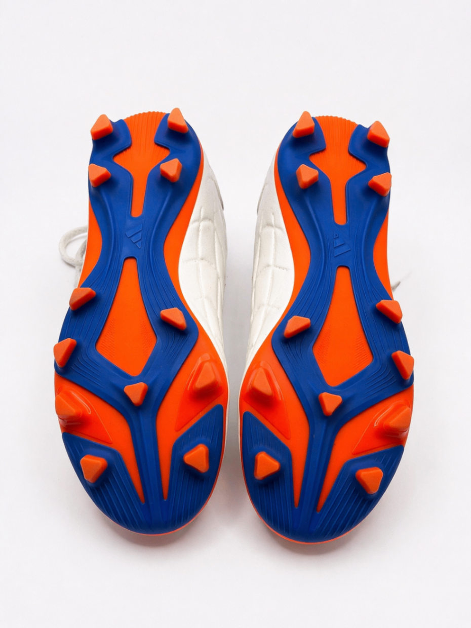 Adidas Football Shoes 33 White, Blue, Red