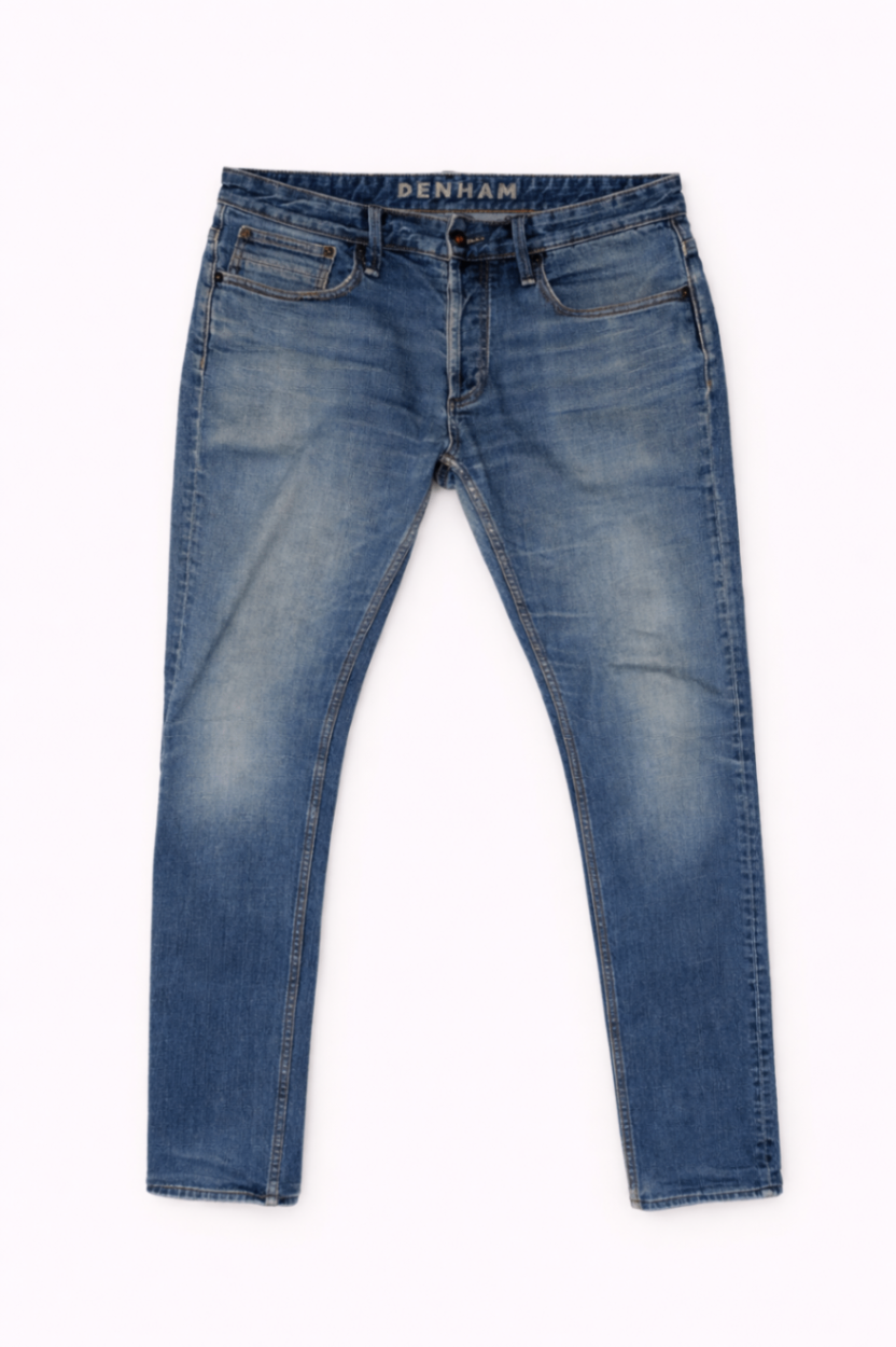 Denham Jeans 33" Blue