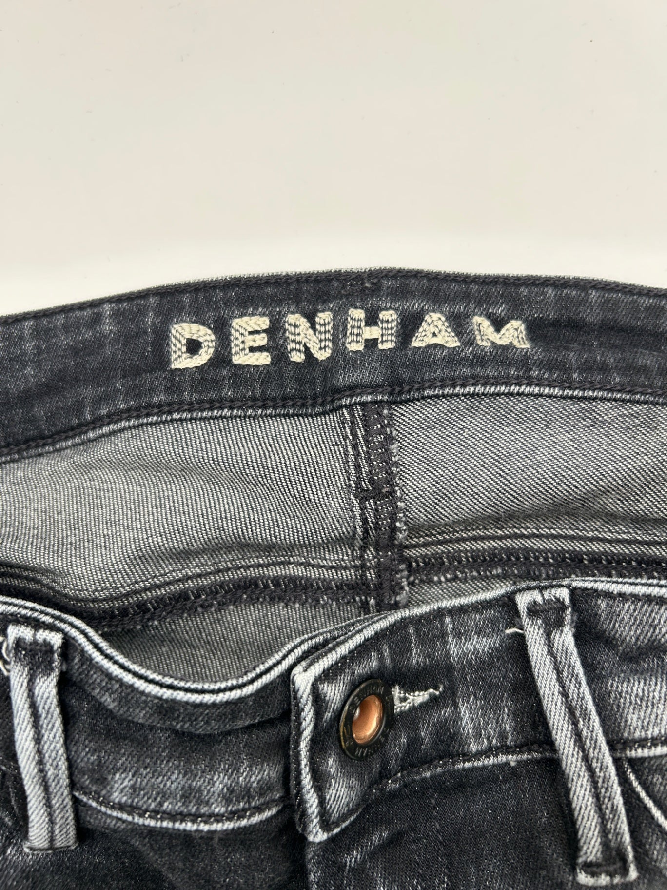 Denham Jeans 27/32 Black/Gray