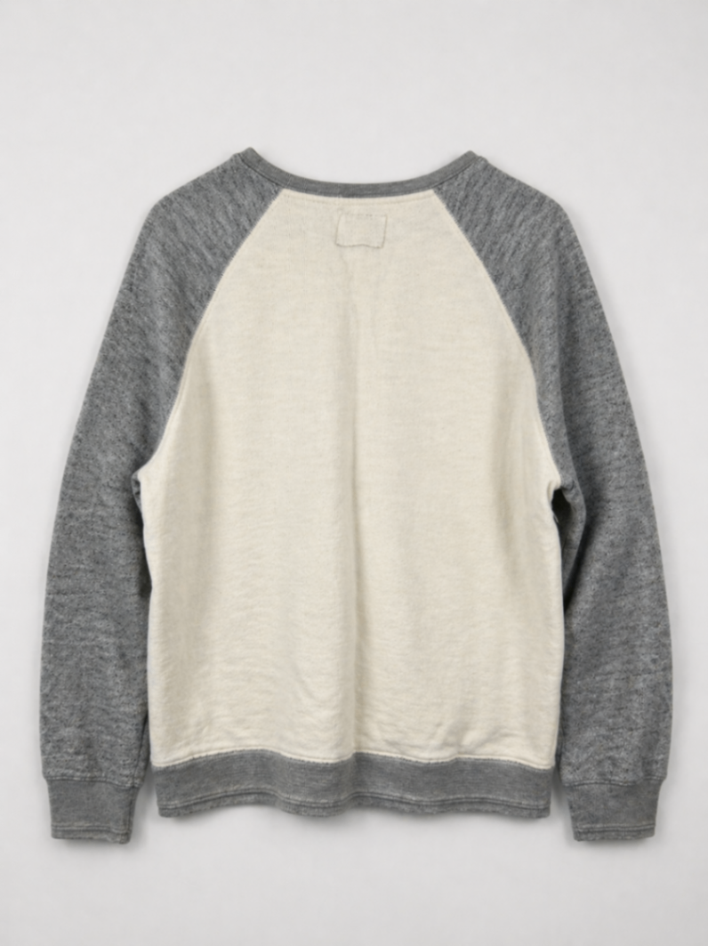 Lager 157 Sweater Cream and Gray