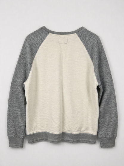 Lager 157 Sweater Cream and Gray