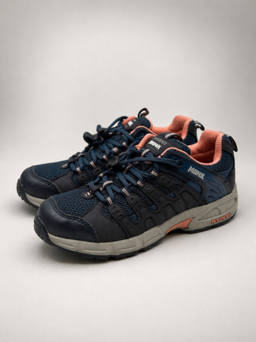Meindl Sneakers 31 Navy blue and peach