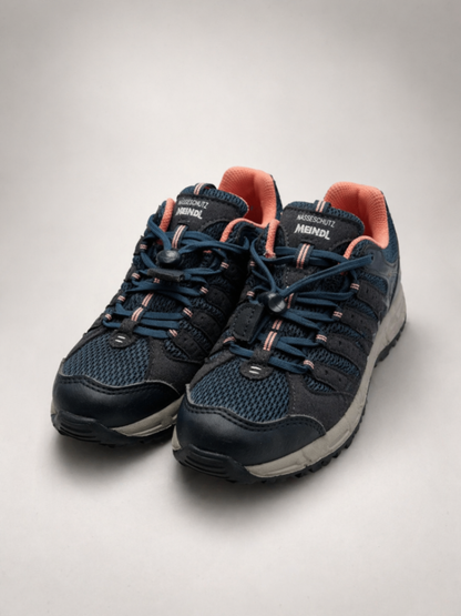 Meindl Sneakers 31 Navy blue and peach